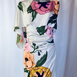 Tracy Reese Asymmetric Silk Dress